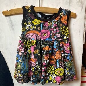 NWT nooworks tiny dancer kids mushroom dress